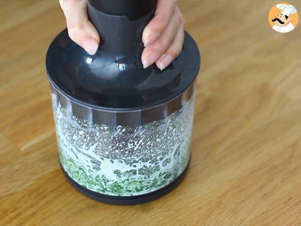 Verrines à la betterave et mousse de roquette - Préparation etape 2