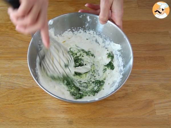 Verrines à la betterave et mousse de roquette - Préparation etape 5