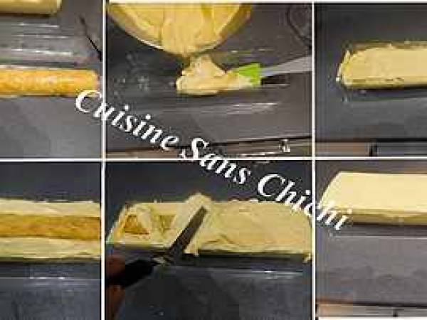 Bûche de Noël exotique - Préparation etape 12