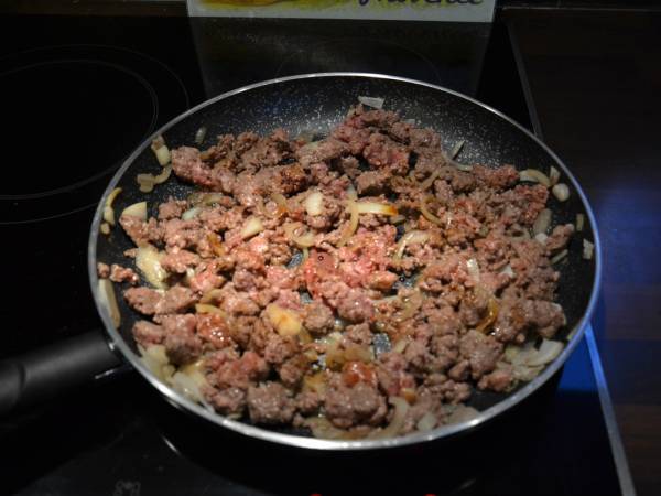 CROQUE HAMBURGER WEIGHT WATCHERS - Préparation etape 2