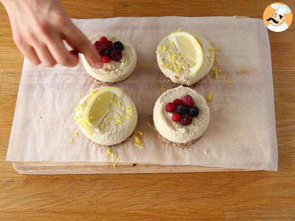 Cheesecakes végétaliens, une recette vegan de A à Z - Préparation etape 6