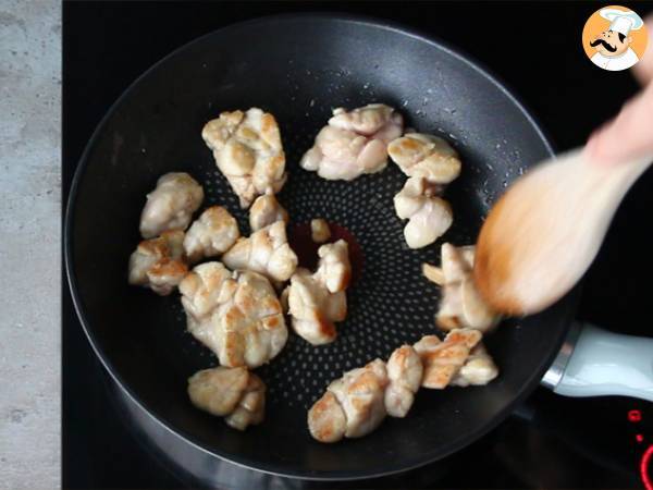 Ris de veau aux morilles - Préparation etape 2