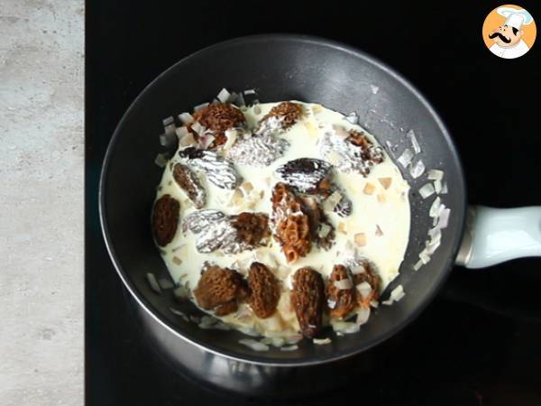 Ris de veau aux morilles - Préparation etape 4