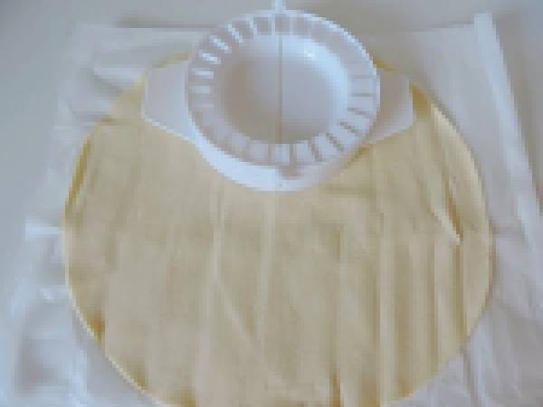 Chausson au praliné - Préparation etape 2