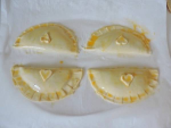 Chausson au praliné - Préparation etape 4