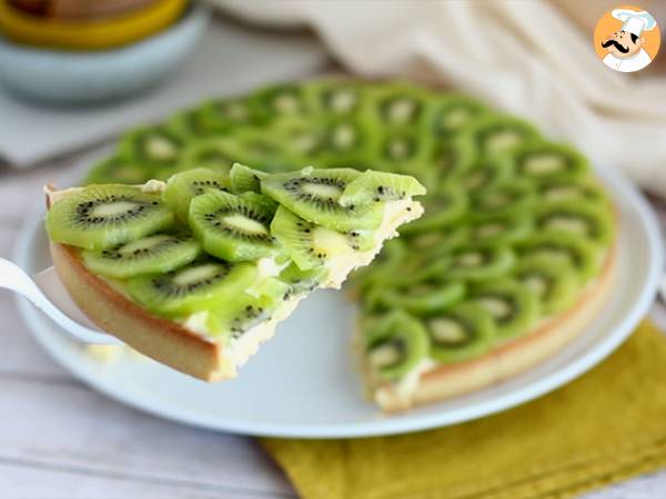 Tarte aux kiwis (rapide et simple) - Préparation etape 7