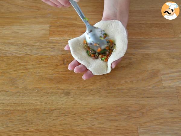 Banh Bao, petites brioches à la vapeur - Préparation etape 9