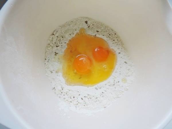 Crêpes selon Pierre Hermé - Préparation etape 1