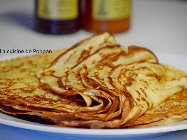 Crêpes selon Pierre Hermé - Préparation etape 4