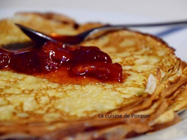 Crêpes selon Pierre Hermé - Préparation etape 5