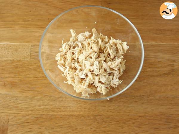 Coxinhas (croquettes au poulet brésiliennes) - Préparation etape 4