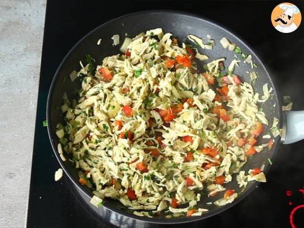 Coxinhas (croquettes au poulet brésiliennes) - Préparation etape 6