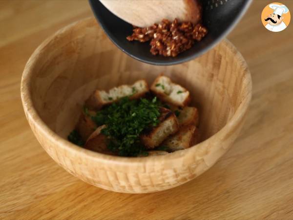 Soupe de pois chiches aux épinards - Préparation etape 2