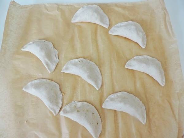 Feuilleté au thon parfumé à l'ail des ours - Préparation etape 3