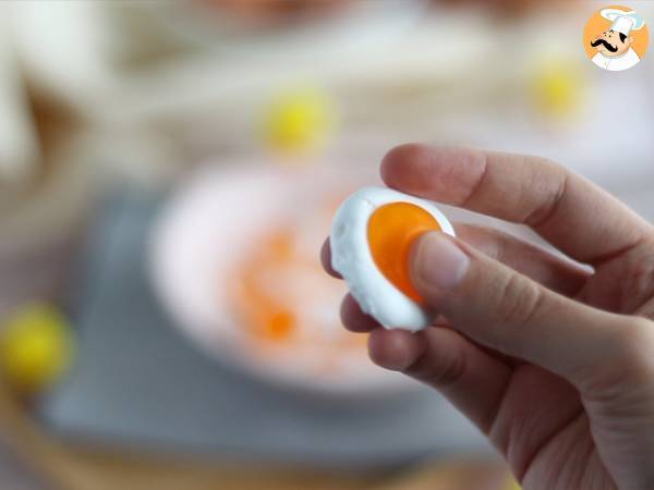 Bonbons œufs au plat (faciles et bien expliqués) - Préparation etape 10
