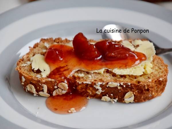 Pain irlandais au yaourt et flocons d'avoine, sans levure! - Préparation etape 2