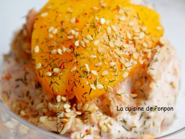 Pêche au thon au coulis de tomate - Préparation etape 3