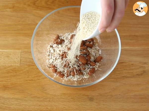 Muesli, du granola fait maison - Préparation etape 1
