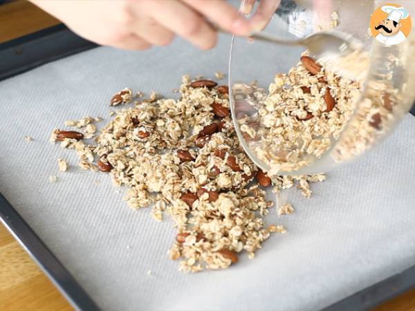 Muesli, du granola fait maison - Préparation etape 3