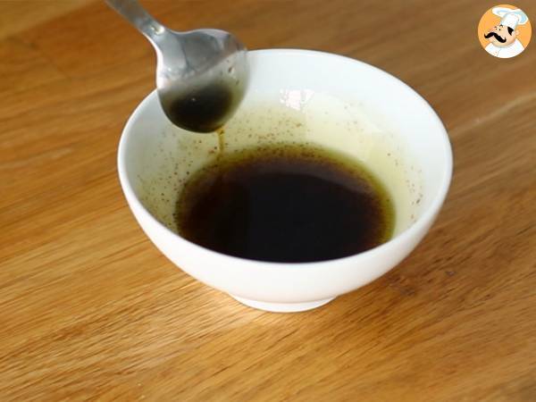 Salade de pâtes, tomate, feta et olives - Préparation etape 4