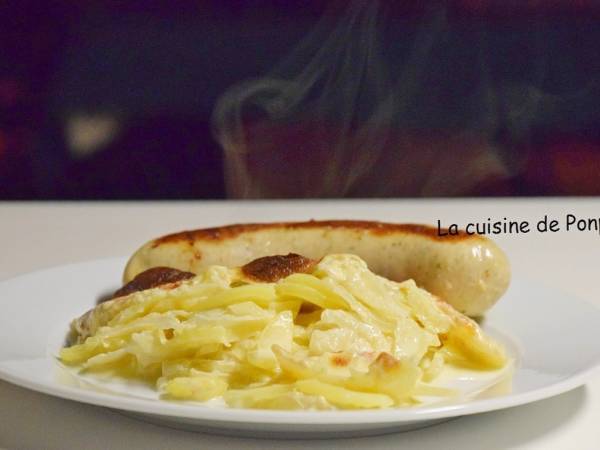 Gratin de pommes de terre et fenouil - Préparation etape 3