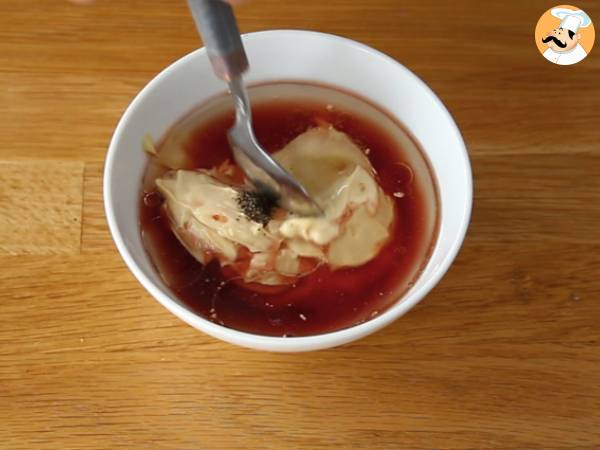 Salade de riz composée (facile et rapide) - Préparation etape 3