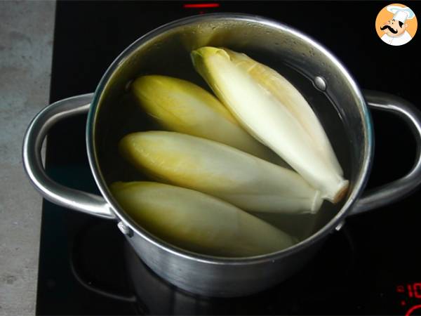 Endives au jambon gratinées - Préparation etape 1