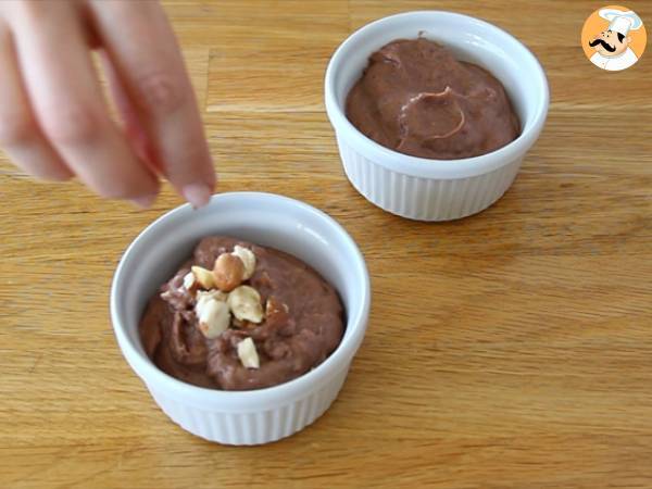 Crèmes à la noisette (dessert vegan et sans gluten) - Préparation etape 4
