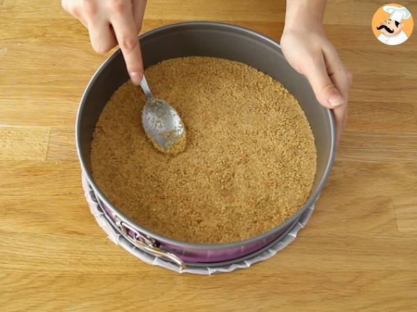 Bavarois framboise chocolat blanc (étapes et vidéo) - Préparation etape 2