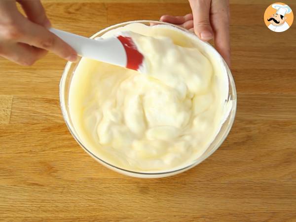 Bavarois framboise chocolat blanc (étapes et vidéo) - Préparation etape 6