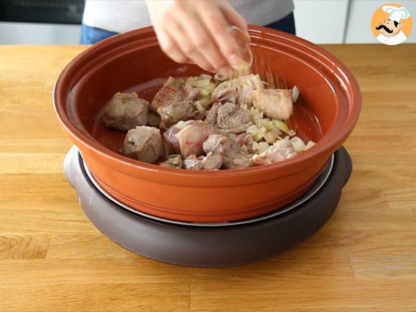 Tajine d'agneau aux pruneaux (étapes et vidéo) - Préparation etape 2