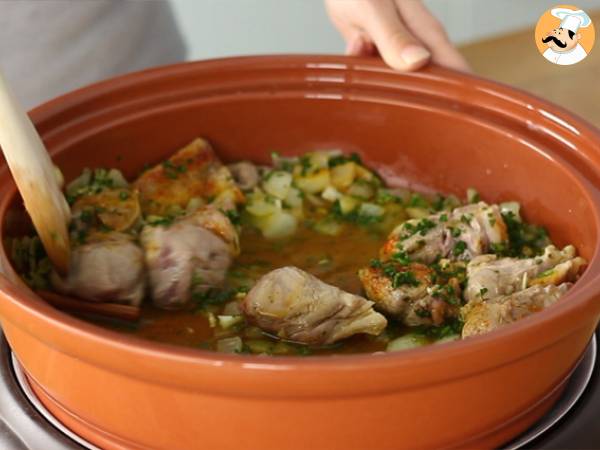 Tajine d'agneau aux pruneaux (étapes et vidéo) - Préparation etape 3