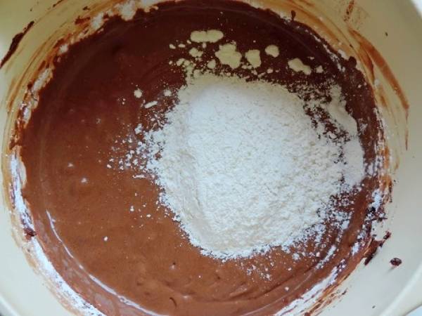 Gâteau au chocolat et mascarpone de Cyril Lignac - Préparation etape 4