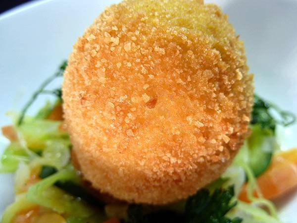 Œufs mollets sur lit de julienne de légumes - Préparation etape 5