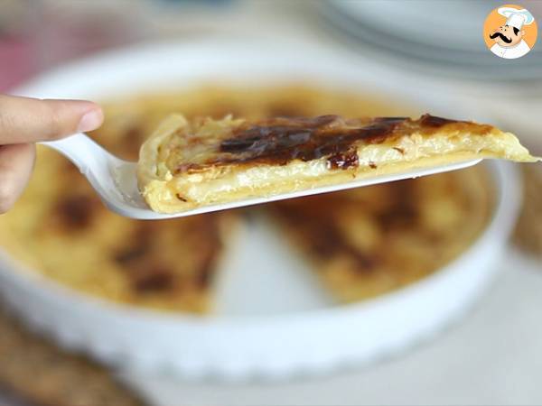 Tarte au Maroilles simple et rapide - Préparation etape 5
