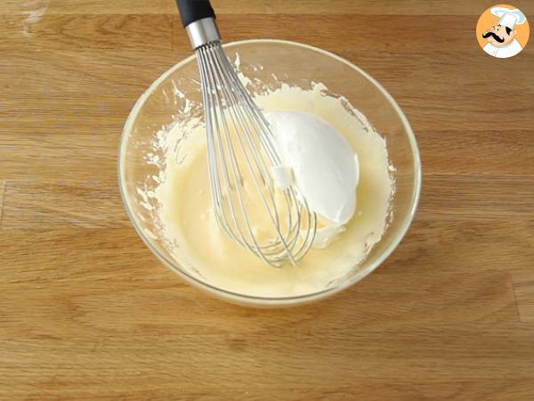 Tiramisu aux framboises simple et rapide - Préparation etape 3