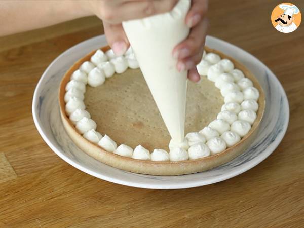 Tarte France bleu blanc rouge - Préparation etape 5