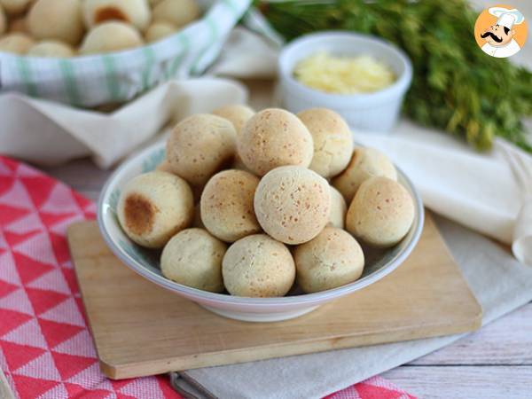 Pão de Queijo, petits pains au fromage brésiliens - Préparation etape 7
