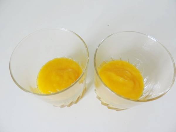 Fontainebleau à la mangue - Préparation etape 1