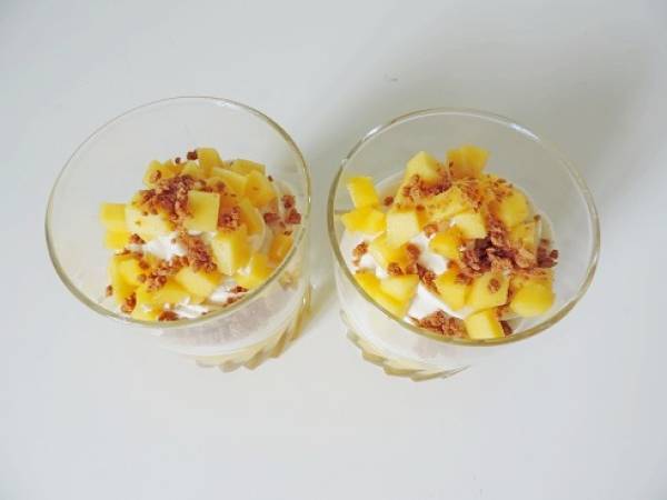 Fontainebleau à la mangue - Préparation etape 3