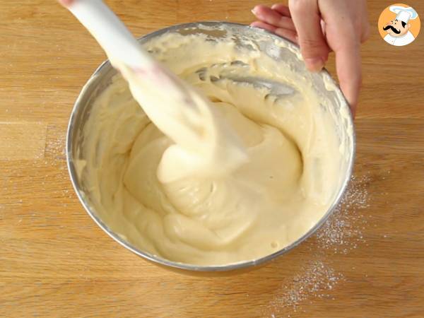 Bûche à la mangue et à la framboise - Préparation etape 5