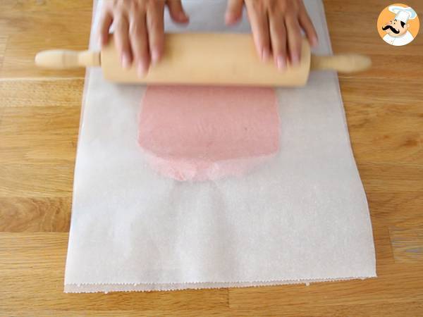 Éclairs à la crème de pistache et aux framboises - Préparation etape 6