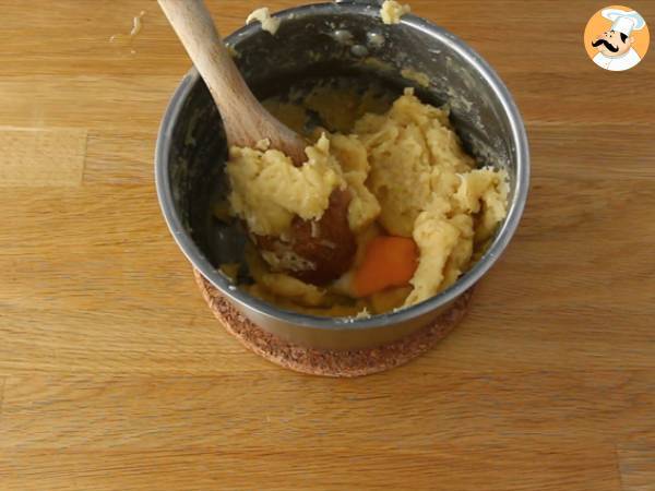 Éclairs à la crème de pistache et aux framboises - Préparation etape 8