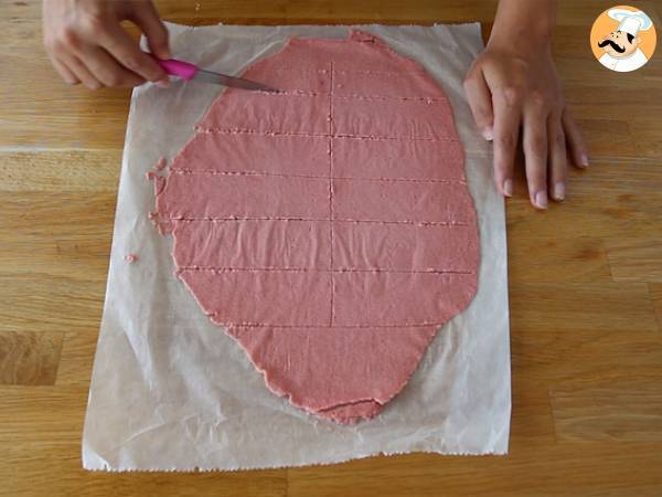 Éclairs à la crème de pistache et aux framboises - Préparation etape 10