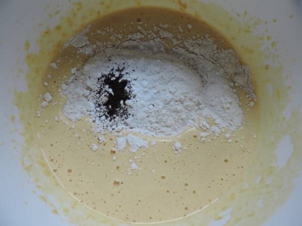 Infiniment orange sous de petites perles de chocolat - Préparation etape 2