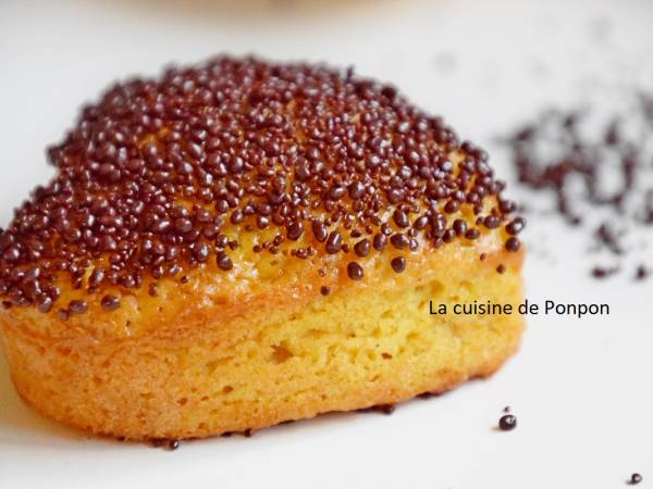 Infiniment orange sous de petites perles de chocolat - Préparation etape 4