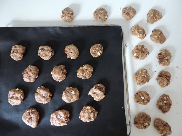 Sablés provençaux au petit épeautre et au vin blanc, sans oeuf - Préparation etape 4