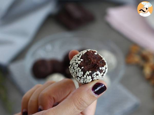 Energy balls aux dattes - Préparation etape 5