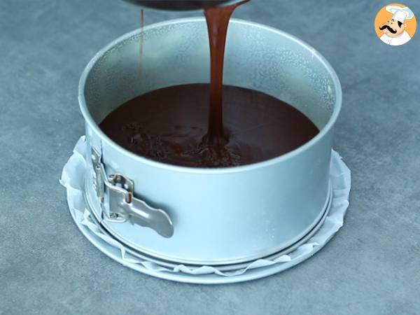 Fondant au chocolat et au caramel beurre salé - Préparation etape 7