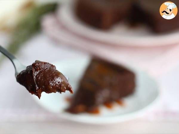 Fondant au chocolat et au caramel beurre salé - Préparation etape 9